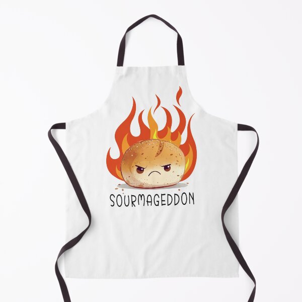 Item preview, SOURMAGEDDON Sourdough Bread in Burning Flames  designed and sold by RR-Arts.
