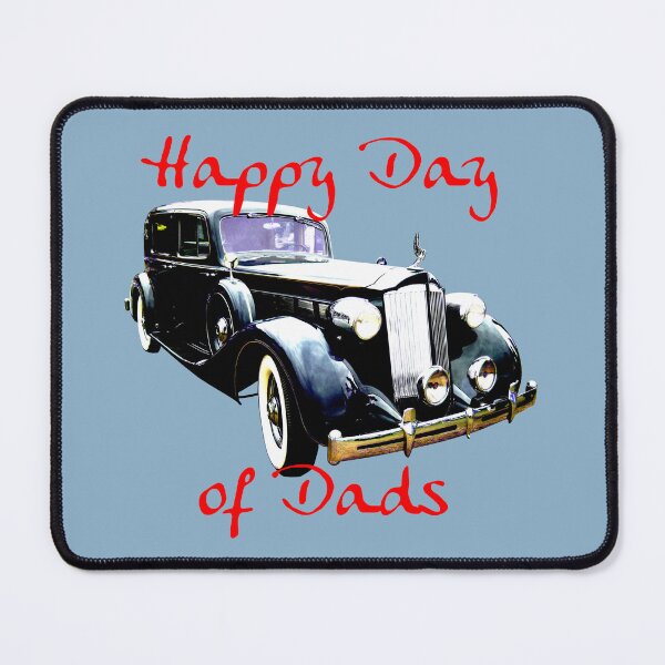 Item preview, Father's Day vintage 1930s classic car Day of Dads designed and sold by soitwouldseem.