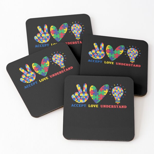 Item preview, Accept Love Understand- Autistic Gril Boy Autism Awareness Month  designed and sold by Smix Pixels.