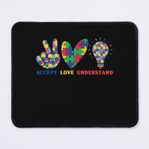 Item preview, Accept Love Understand- Autistic Gril Boy Autism Awareness Month designed and sold by Smix Pixels.