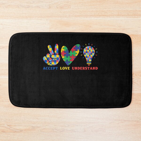 Item preview, Accept Love Understand- Autistic Gril Boy Autism Awareness Month  designed and sold by Smix Pixels.