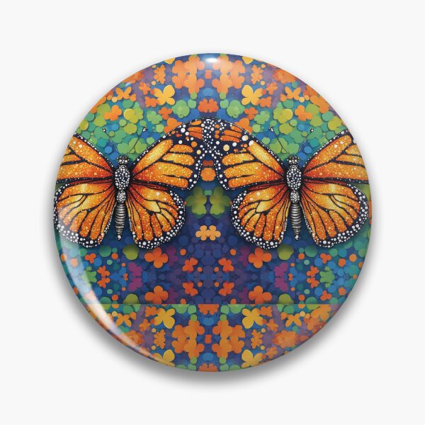Item preview, Pointillism is Subtle Twist to the Monarch Butterfly. designed and sold by ComicJo.