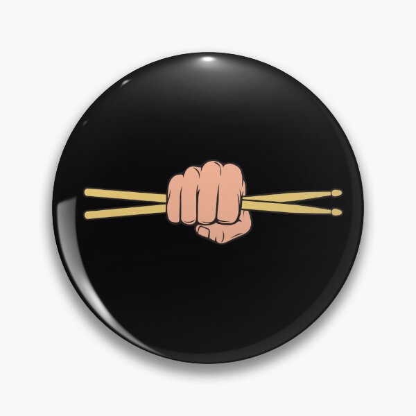 Item preview, hand with drum sticks designed and sold by DesignbyMorena.