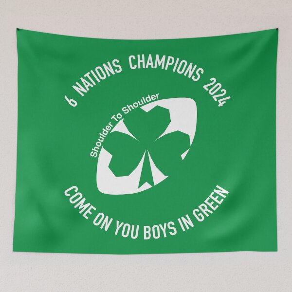 Item preview, Ireland - Champions 2024 Rugby designed and sold by fimbisdesigns.