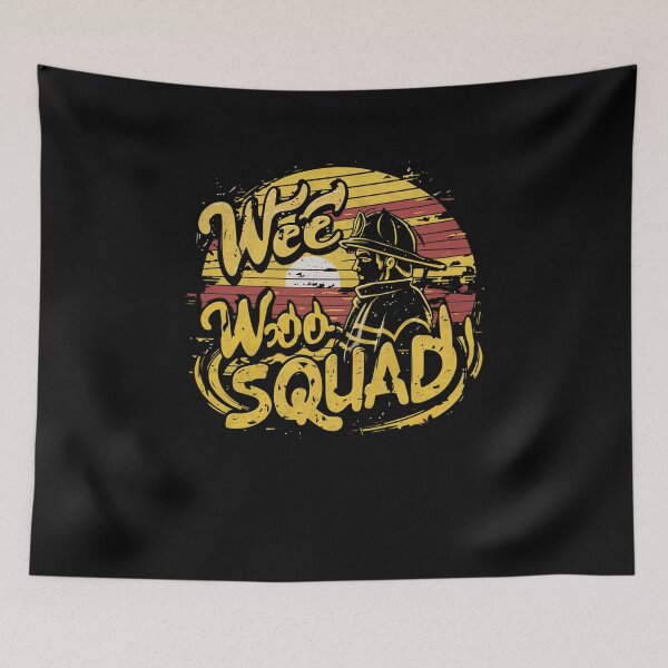 Item preview, Wee Woo Squad Fire Truck Firefighter Vintage  designed and sold by woormle.