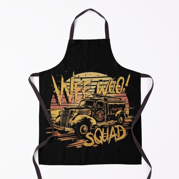 Item preview, Wee Woo Squad Fire Truck Firefighter Vintage designed and sold by woormle.