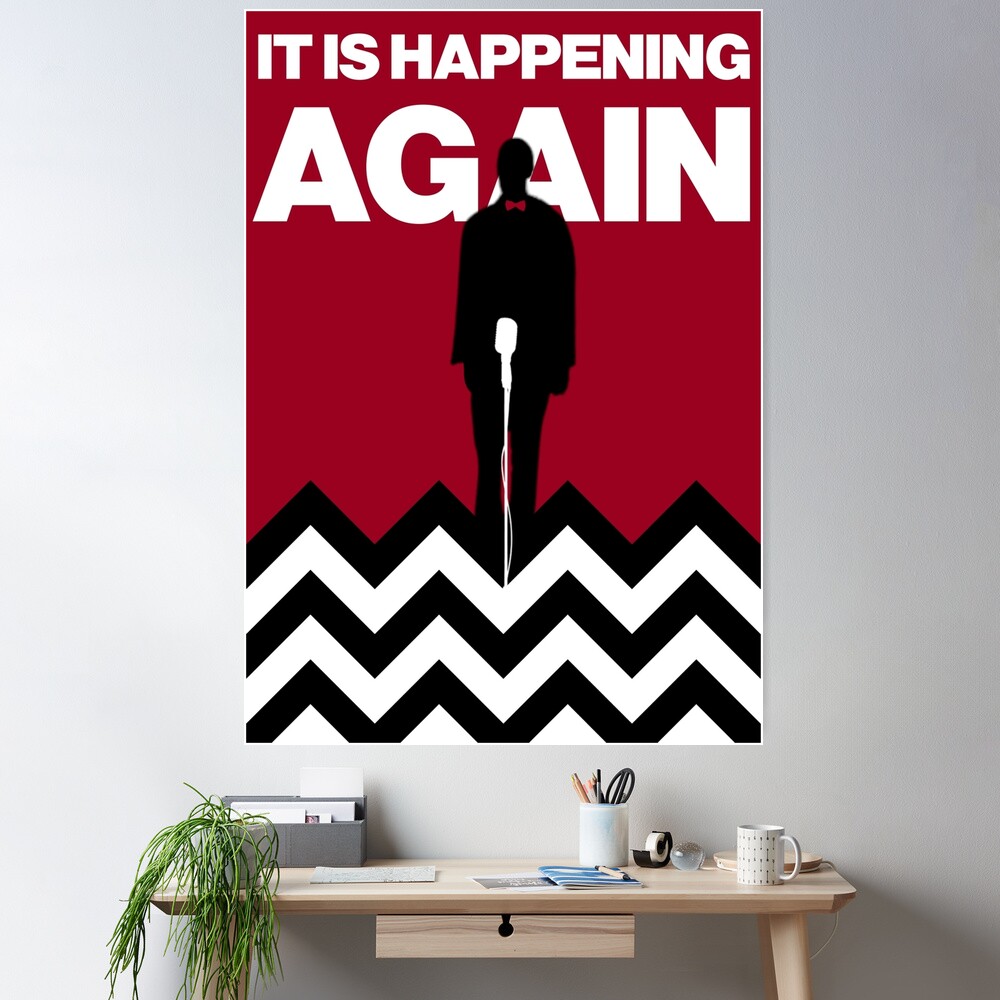Twin Peaks Laura Happening Again Poster Graphic T-Shirt