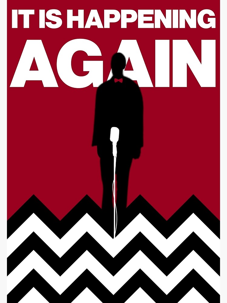 Twin Peaks Laura Happening Again Poster Graphic T-Shirt