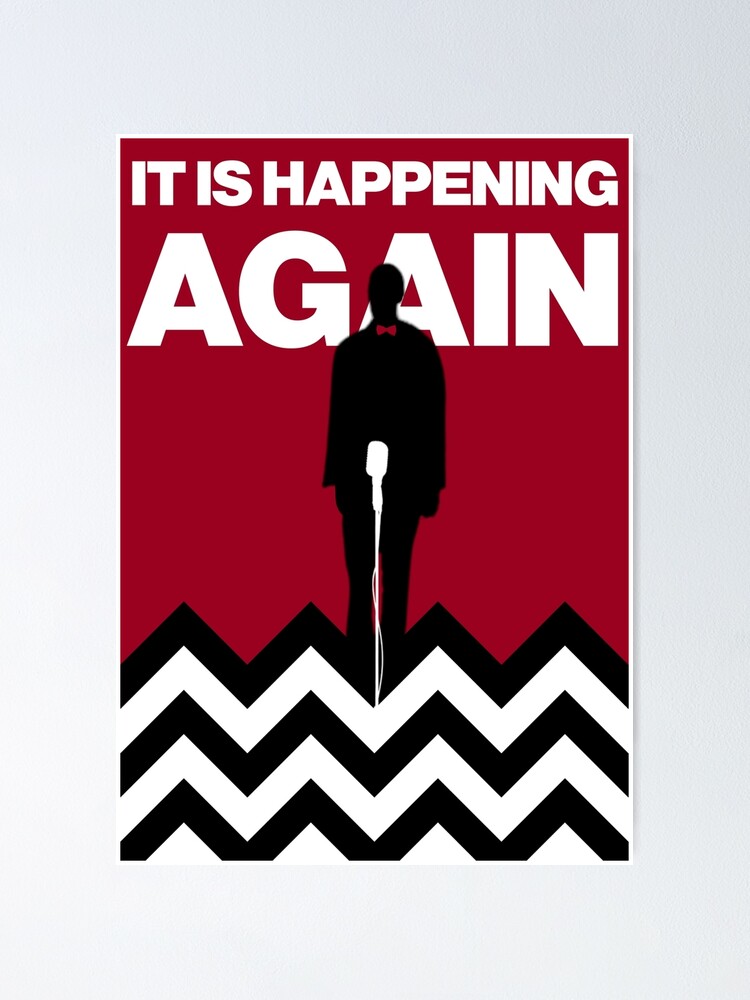 Twin Peaks Laura Happening Again Poster Graphic T-Shirt