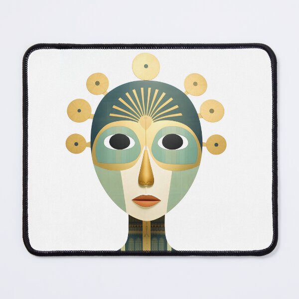 Item preview, Abstract Woman Portrait designed and sold by CoolMantras.
