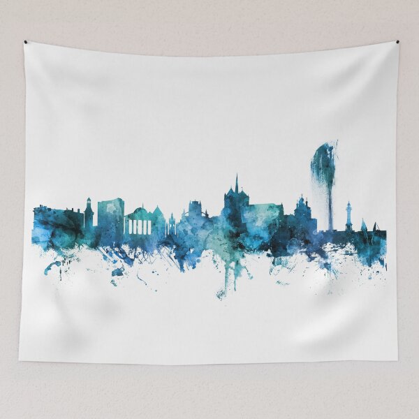 Item preview, Geneva Switzerland Skyline designed and sold by ArtPrints.