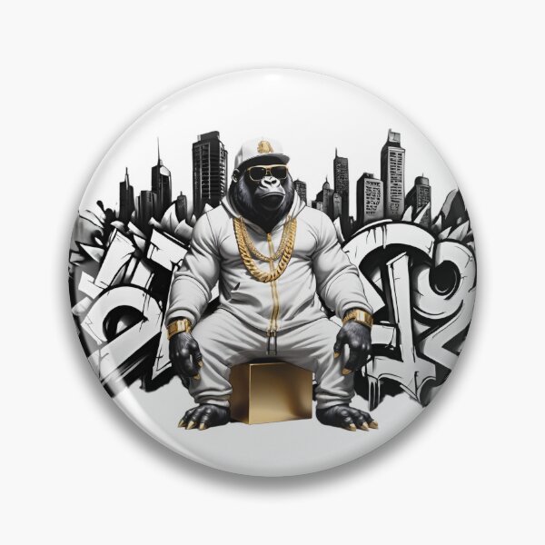 Item preview, Cool Urban Gorilla, Graffiti  designed and sold by DMiracleStore.
