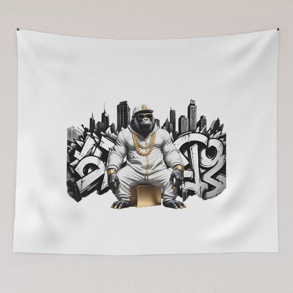 Item preview, Cool Urban Gorilla, Graffiti  designed and sold by DMiracleStore.