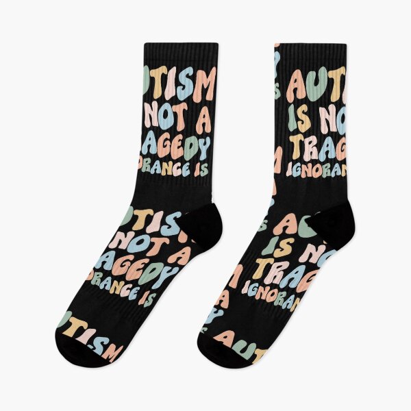 Item preview, Autism Is Not A Tragedy Ignorance Is - Autistic Gril Boy Autism Awareness  designed and sold by Smix Pixels.
