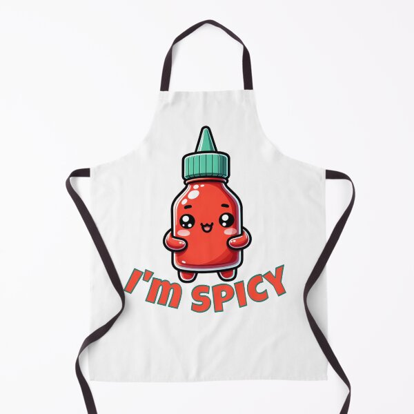 Item preview, Hot Sauce - I'm Spicy- Sriracha - Cutie! designed and sold by PenultDesign.