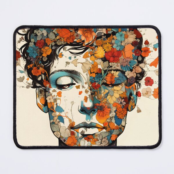 Item preview, Abstract Flower Woman designed and sold by CoolMantras.