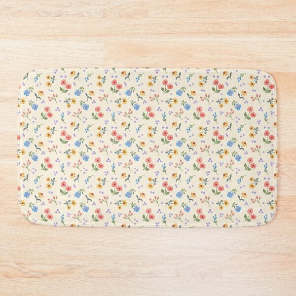 Item preview, Ditsy watercolor wild flowers designed and sold by inkbearblue.