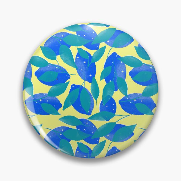 Item preview, Blue Green Yellow Citrus and Sprigs designed and sold by accountingann.