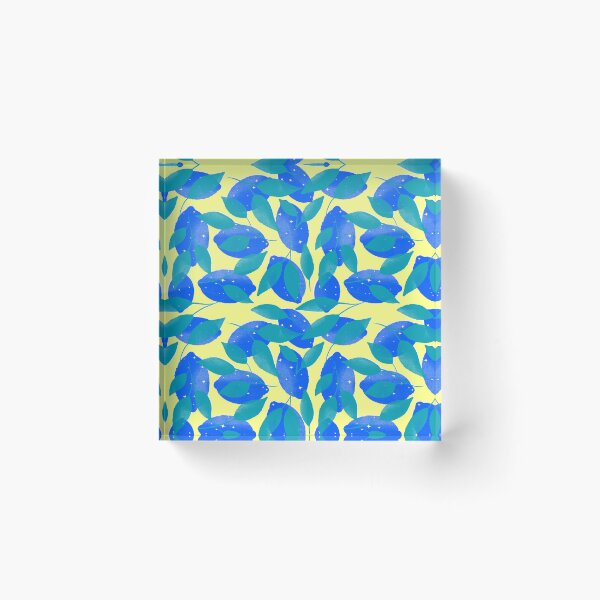 Item preview, Blue Green Yellow Citrus and Sprigs designed and sold by accountingann.
