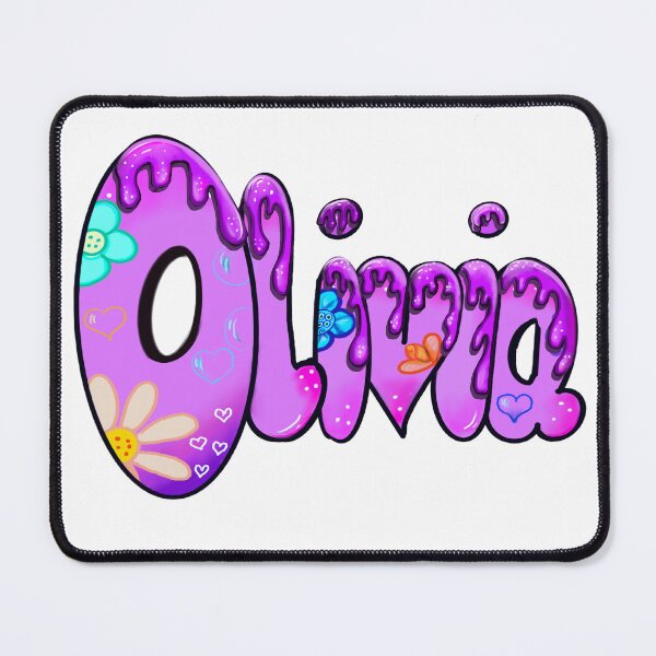 Item preview, Top 10 best personalised gifts - purple personalised, personalized  name with pattern  - custom name. Olivia designed and sold by Artonmytee.