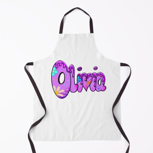 Item preview, Top 10 best personalised gifts - purple personalised, personalized name with pattern - custom name. Olivia designed and sold by Artonmytee.