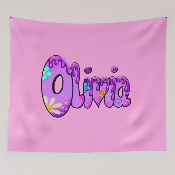 Item preview, Top 10 best personalised gifts - purple personalised, personalized  name with pattern  - custom name. Olivia designed and sold by Artonmytee.