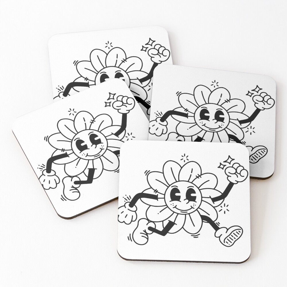Item preview, Coasters (Set of 4) designed and sold by RUKKAI.