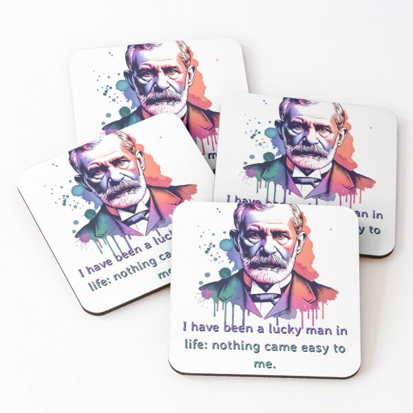 Item preview, Sigmund Freud: Wisdom in Watercolor. designed and sold by Ana C Falla.