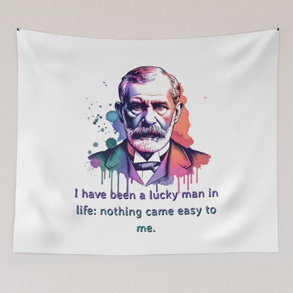 Item preview, Sigmund Freud: Wisdom in Watercolor. designed and sold by Ana C Falla.