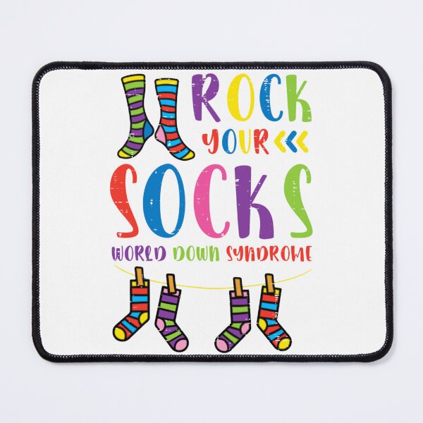 Item preview, Rock your Socks world down syndrome day awareness Tee For Men Women Kids designed and sold by ShopDirectHome.