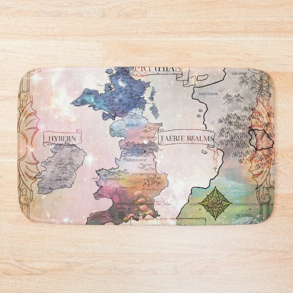 Item preview, Feyre’s Prythian Map designed and sold by Sophersgreen.