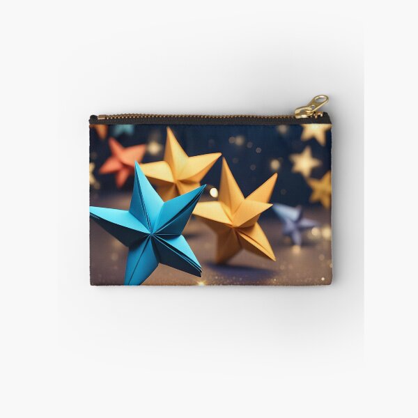 Item preview, Origami Art - Midnight Symphony: A Dance of Shooting Stars designed and sold by ArtfulFolds.