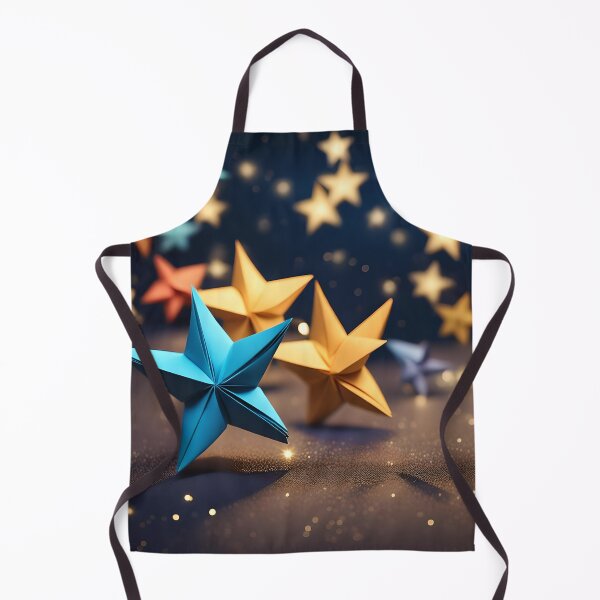 Item preview, Origami Art - Midnight Symphony: A Dance of Shooting Stars designed and sold by ArtfulFolds.