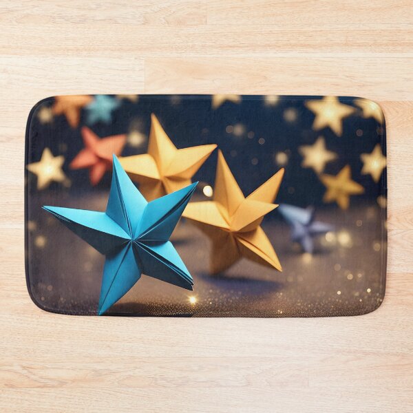 Item preview, Origami Art - Midnight Symphony: A Dance of Shooting Stars designed and sold by ArtfulFolds.