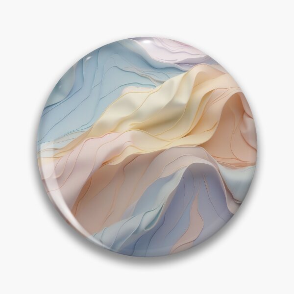 Item preview, Whispers of Colour Delicate Pastel Fabric Undulations designed and sold by ArtComixHaven.
