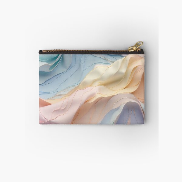 Item preview, Whispers of Colour Delicate Pastel Fabric Undulations designed and sold by ArtComixHaven.