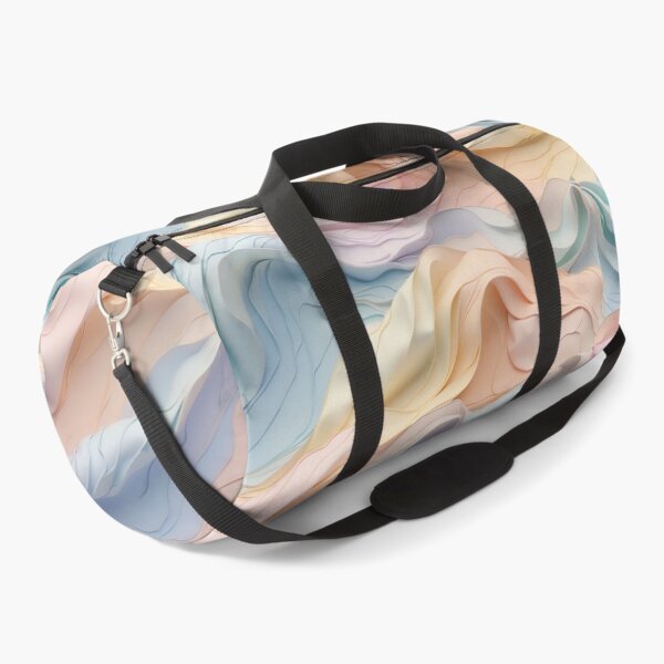 Item preview, Whispers of Colour Delicate Pastel Fabric Undulations designed and sold by ArtComixHaven.