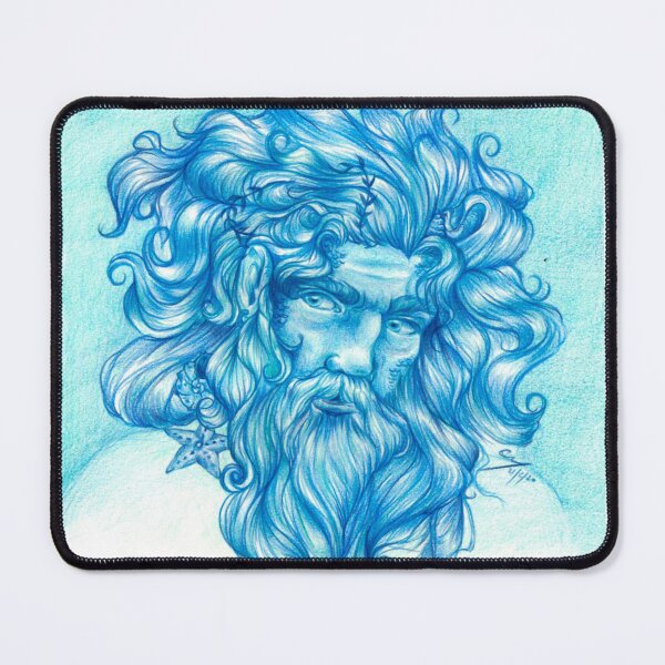 Item preview, The wavy God - Poseidon designed and sold by OuterSaturn.