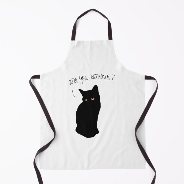 Item preview, Luna the black cat - Are you serious? designed and sold by Oqueartecura.