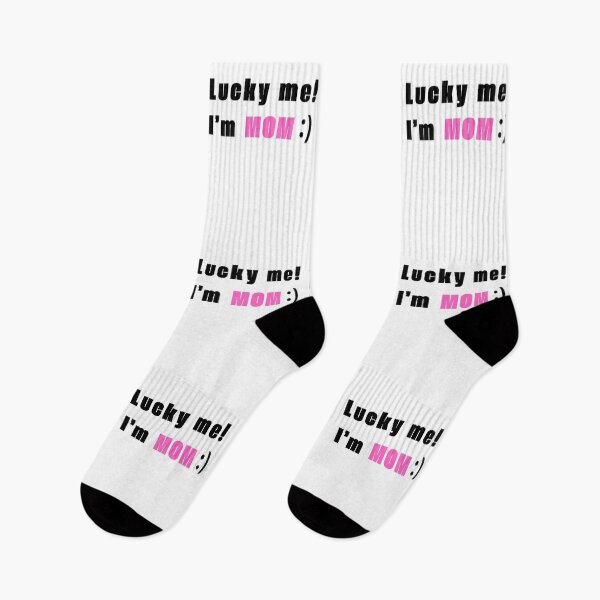 Item preview, Lucky Me I'm MOM Essential T-shirt designed and sold by MAGness.