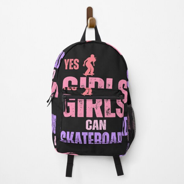 Item preview, Yes,Girls can skateboard ,girl power designed and sold by erozzz.