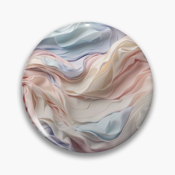 Item preview, Whispers of Pastel Silk: Gentle Waves of Serenity designed and sold by ArtComixHaven.