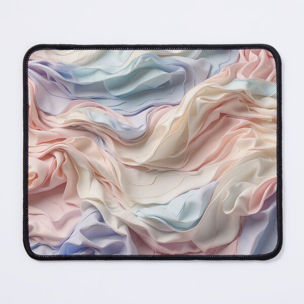 Item preview, Whispers of Pastel Silk: Gentle Waves of Serenity designed and sold by ArtComixHaven.