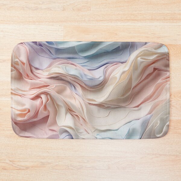 Item preview, Whispers of Pastel Silk: Gentle Waves of Serenity designed and sold by ArtComixHaven.