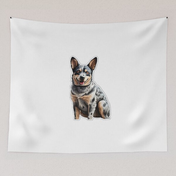 Item preview, Cute Australian Stumpy Tail Cattle Mom Dad Guardian Angel Best Friend Doggie Paw designed and sold by SMARTKIT  DESIGNAGENCY.