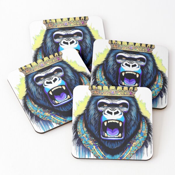 Item preview, The Gorilla King designed and sold by Zenvo.