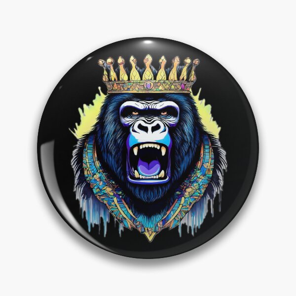 Item preview, The Gorilla King designed and sold by Zenvo.