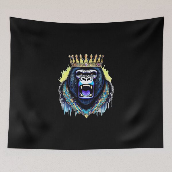 Item preview, The Gorilla King designed and sold by Zenvo.