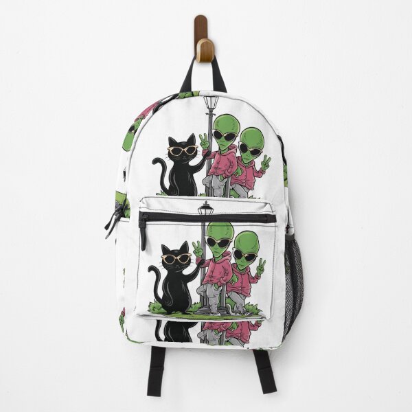 Item preview, Cat and aliens - i invite my friends to visit earth designed and sold by Micjr.