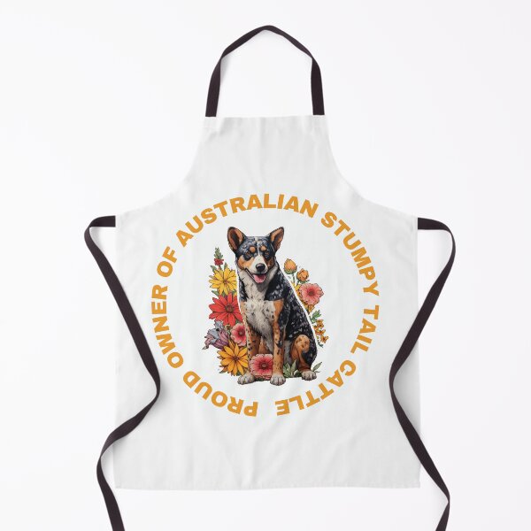 Item preview, Cute Flower Australian Stumpy Tail Cattle Mom Dad Guardian Angel Best Friend Doggie Paw designed and sold by SMARTKIT DESIGNAGENCY.